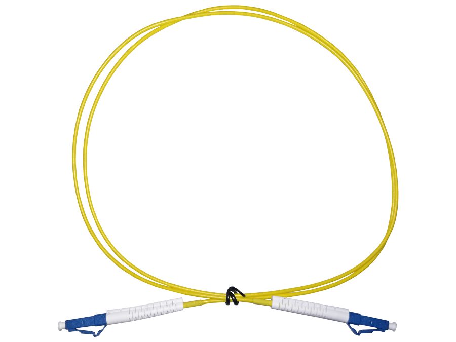 Scoop Fibre Flylead LC-LC SM 1M UPC Flex Boot