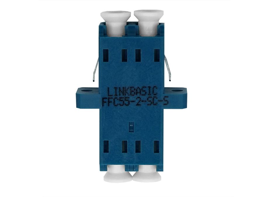Scoop Fibre Midcoupler LC-LC UPC Duplex