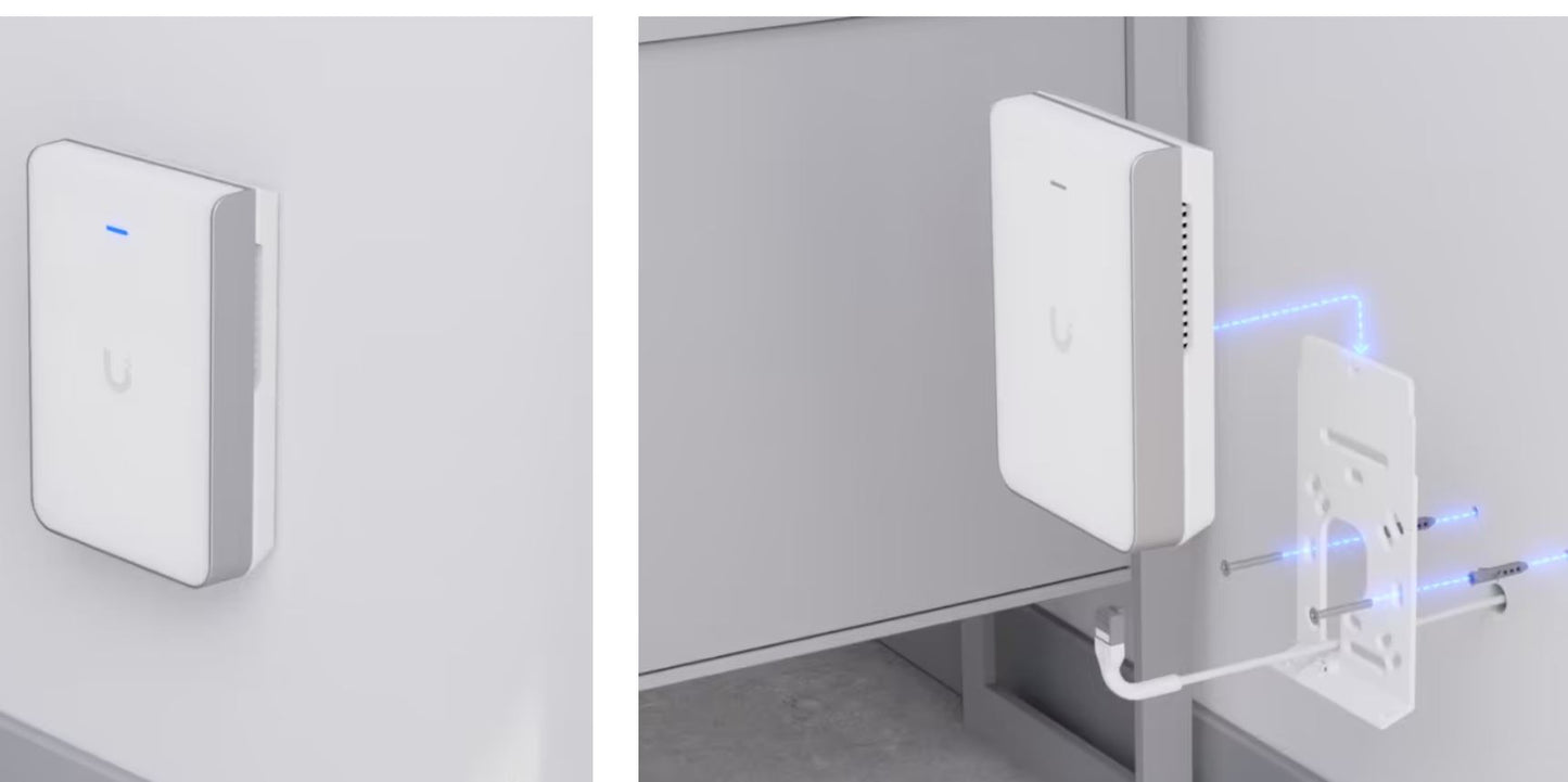 Ubiquiti UniFi WiFi 7 Tri-Band Pro In-Wall AP | U7-PRO-IW