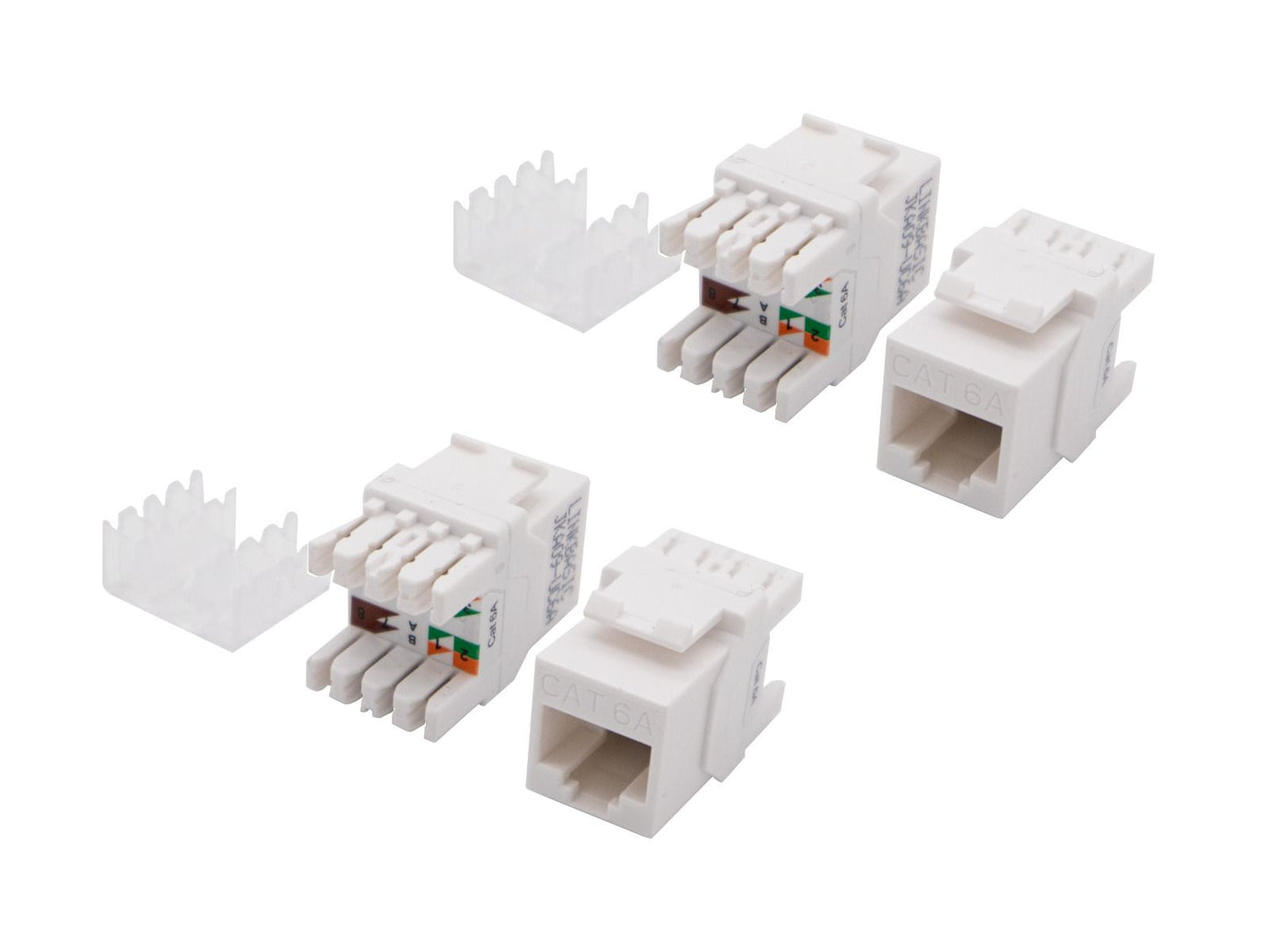 Linkbasic Cat6a Double Surface Mount Box. (Termination)