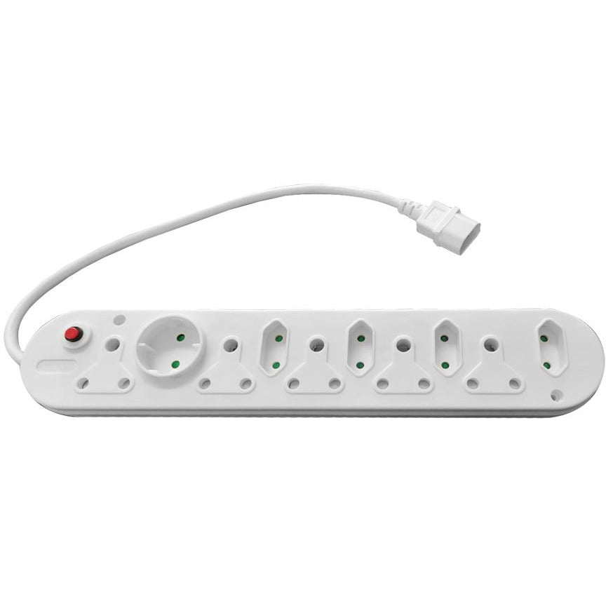 Multi Plug 5x16A 5x5A 0.5m IEC Cord