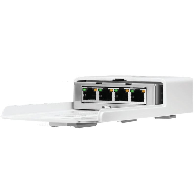 Ubiquiti NanoSwitch Outdoor 4 Port Gigabit with 3 POE Out | N-SW
