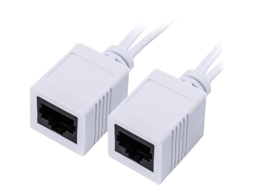 Passive PoE Injector and Splitter Set