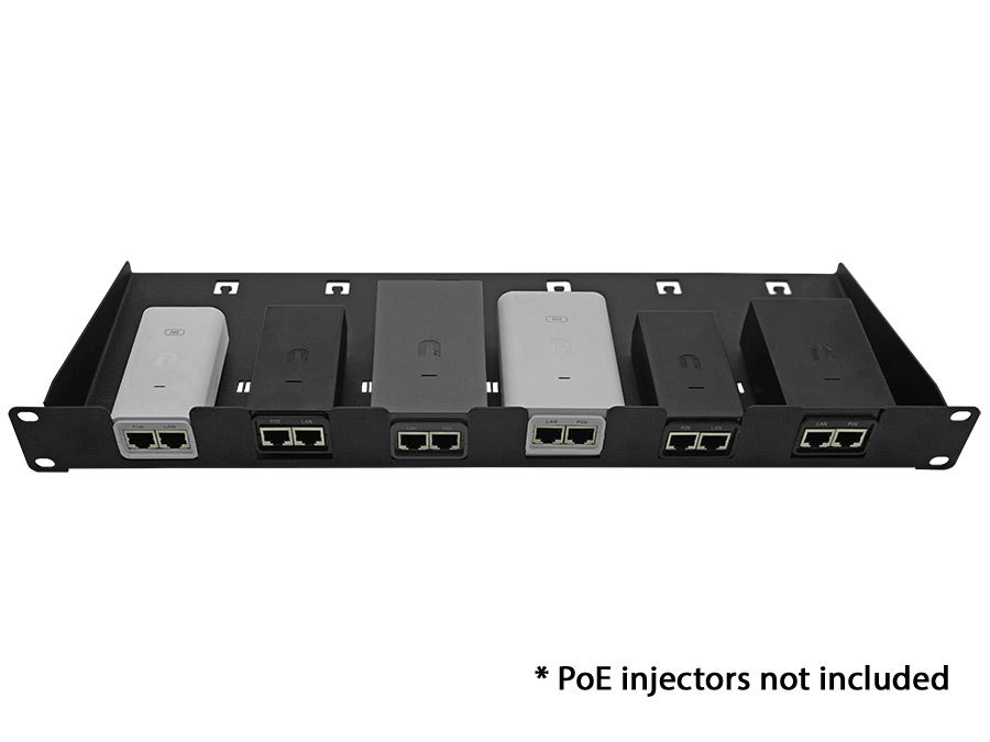 Scoop 19 Inch Rack Mount 6xPoE Panel