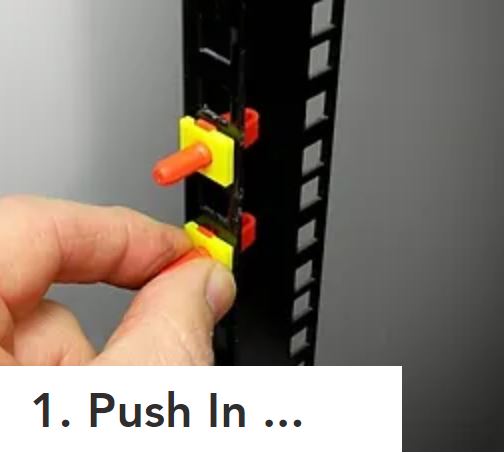 Rackstuds 2.2mm 100 Pack Red