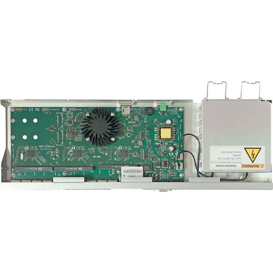 MikroTik 13 Port Gigabit 4 Core L6 Rack-Mount Router | RB1100x4