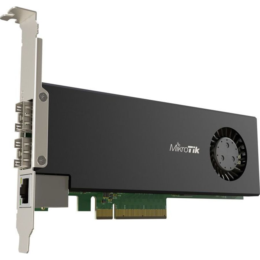 MikroTik Cloud Core 2 Port SFP28 4 Core Smart PCIe NIC | CCR2004-1G-2XS-PCIe