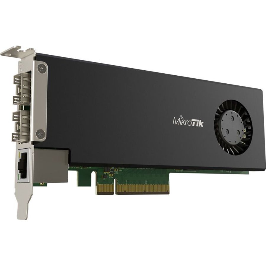 MikroTik Cloud Core 2 Port SFP28 4 Core Smart PCIe NIC | CCR2004-1G-2XS-PCIe