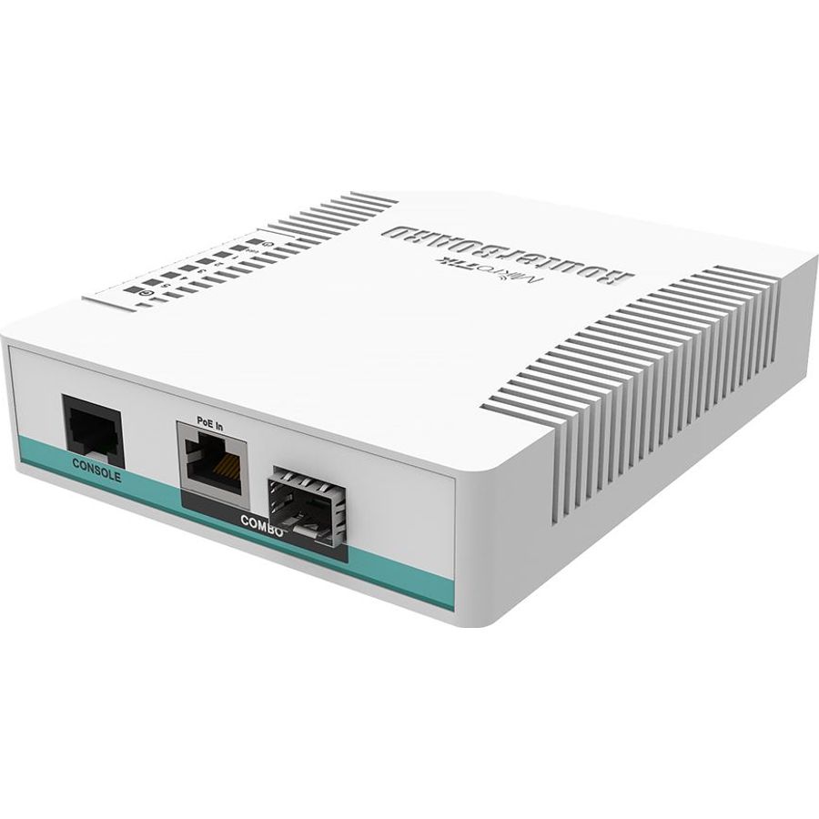 MikroTik Cloud Router Switch 5 Port SFP 1 PoE/SFP Port | CRS106-1C-5S