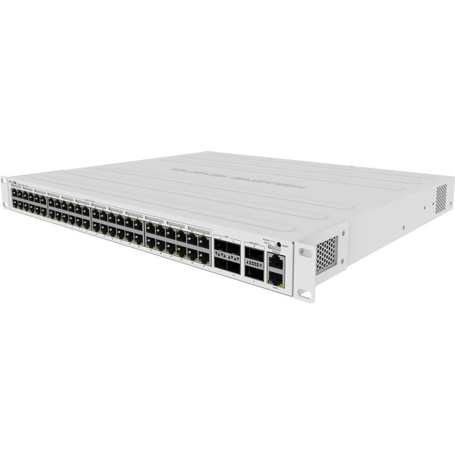MikroTik Cloud Router Switch 48 Port PoE 700W 4SFP+ 2 QSFP+ | CRS354-48P-4S+2Q+RM