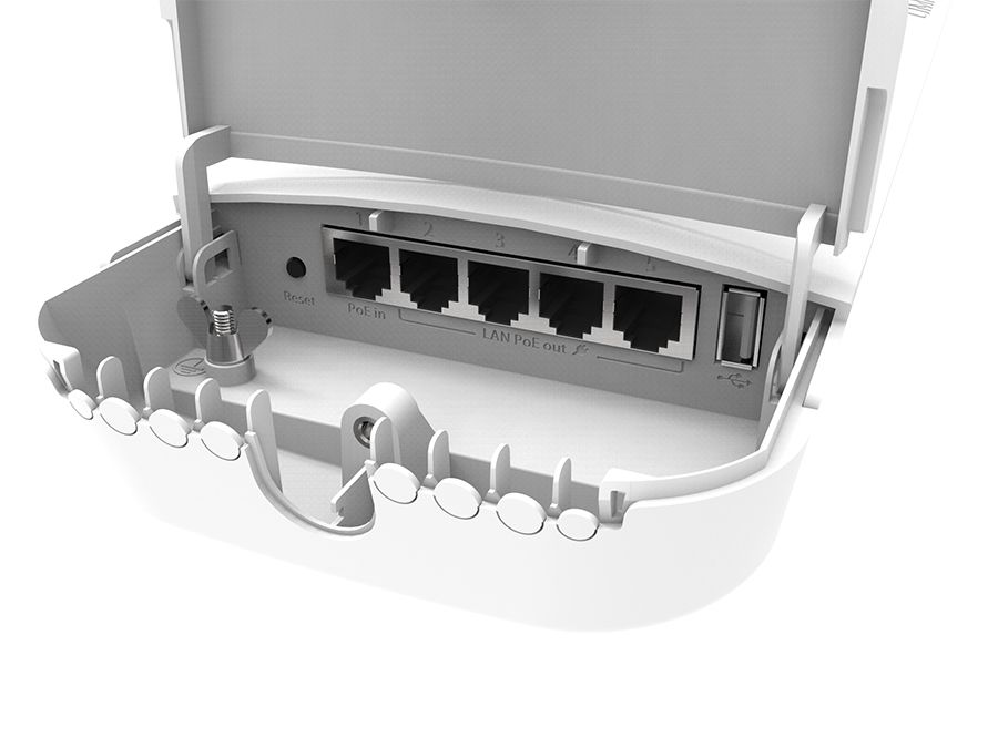 MikroTik OmniTIK 5ac 7.5dBi PoE Outdoor WiFi Omni AP | RBOmniTikPG-5HacD