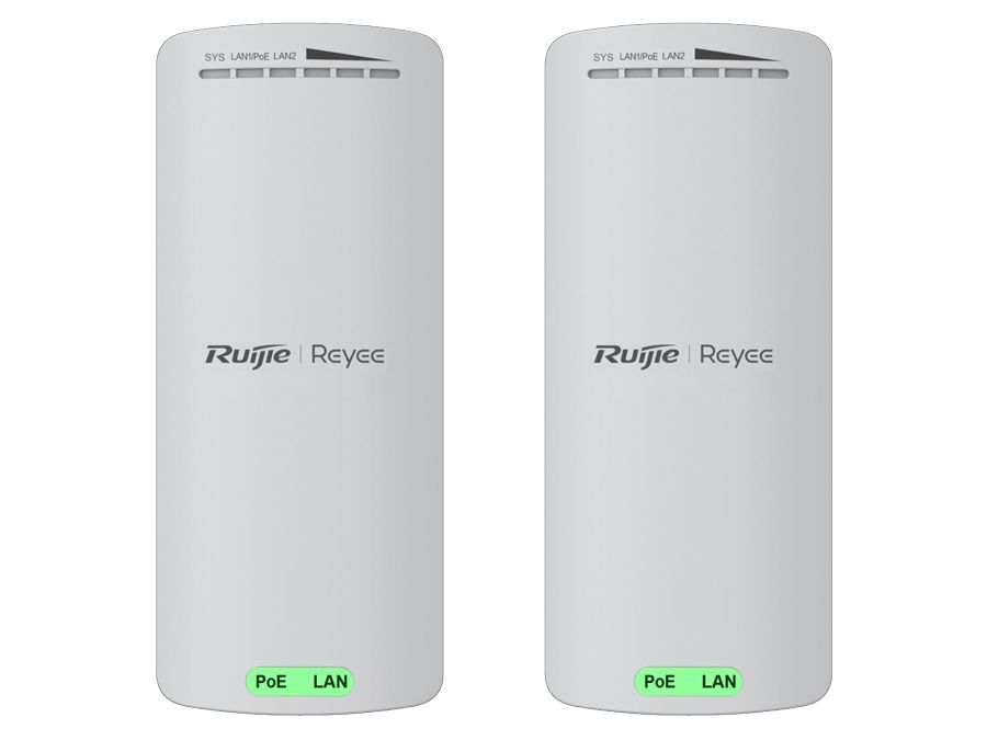 Reyee 2.4GHz 300Mbps 8dBi 70° Pre-Paired Kit | RG-EST100-E