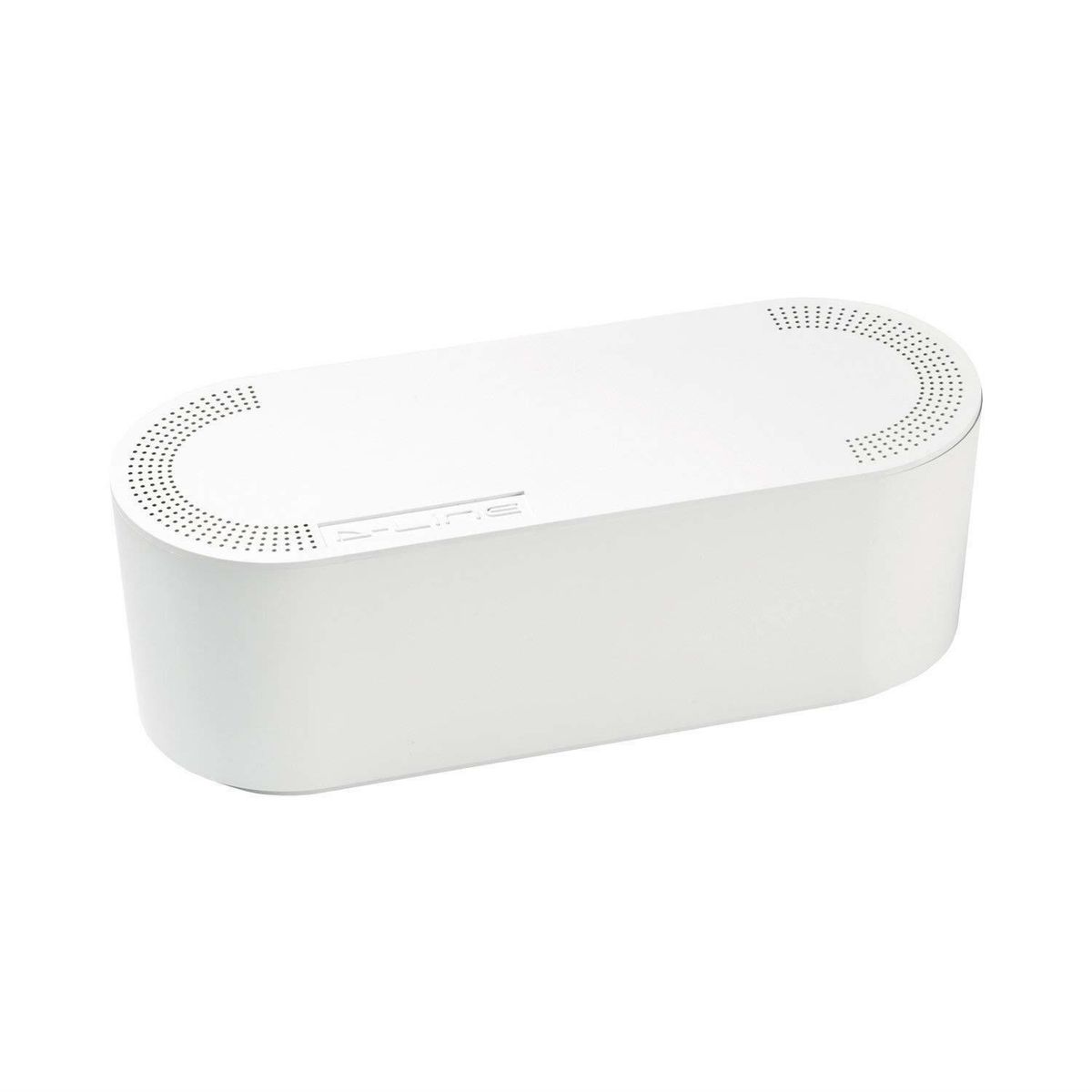 D-Line: Tidy Cable Management Box - SMALL - 325mm x 125mm x 115m, White