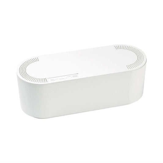 D-Line: Tidy Cable Management Box - SMALL - 325mm x 125mm x 115m, White