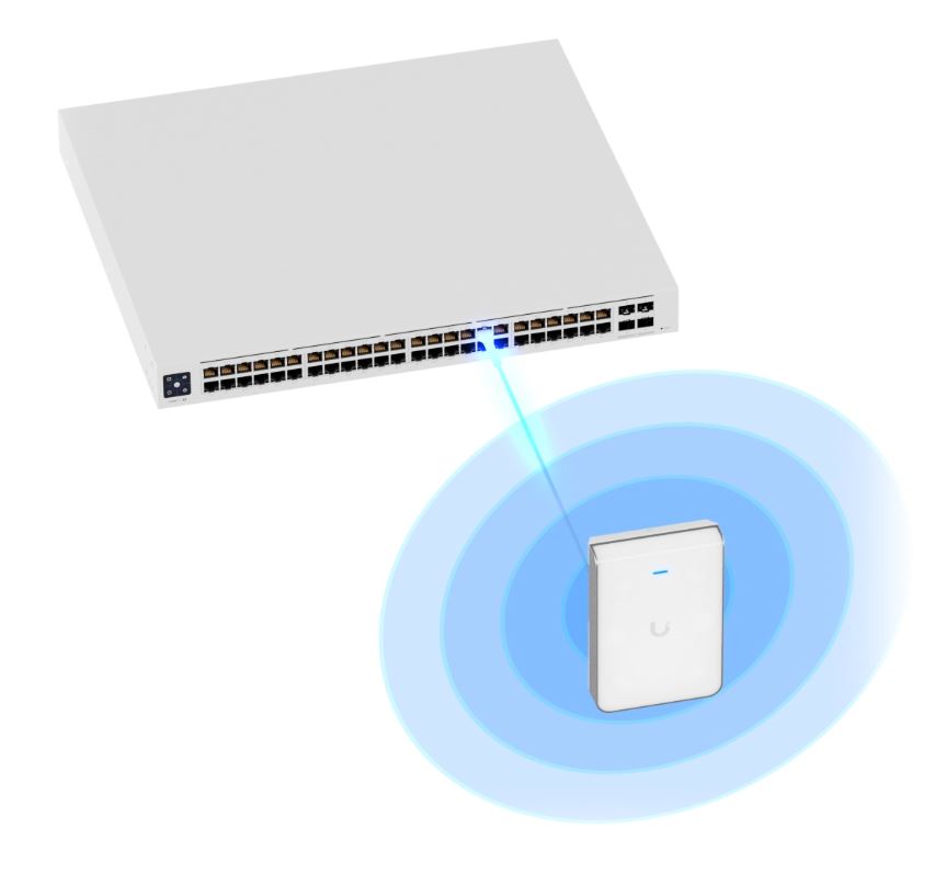 Ubiquiti UniFi WiFi 7 Tri-Band Pro In-Wall AP | U7-PRO-IW