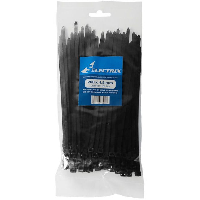 Cable Ties T50R 200 x 4.8mm