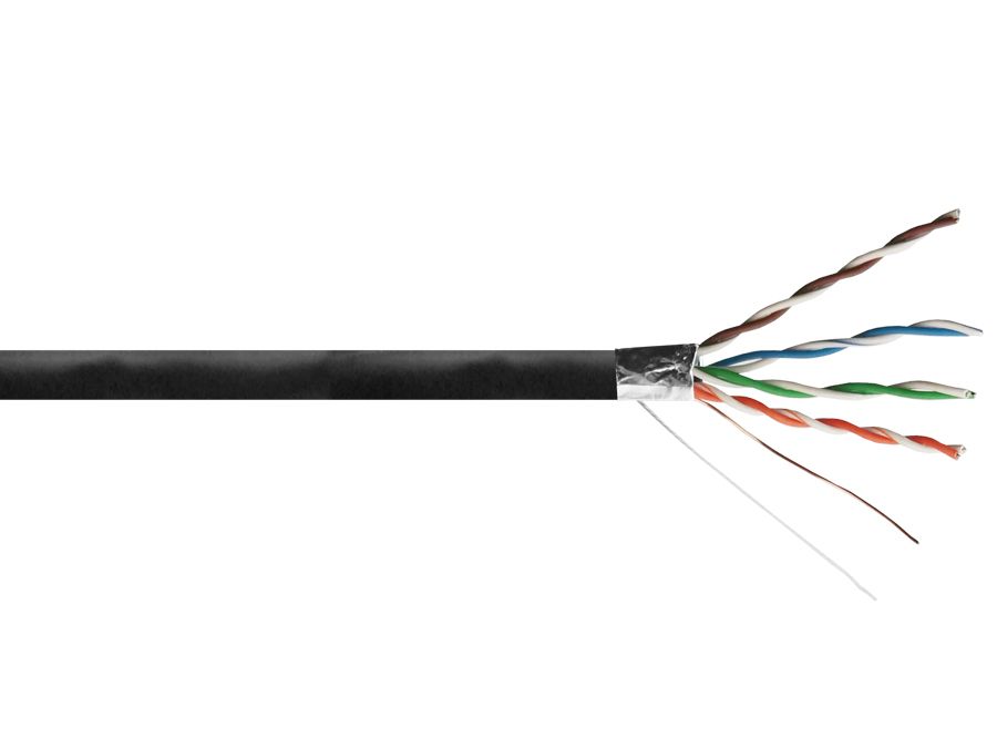 Scoop 500m Drum Cat5e Outdoor FTP CCA Cable