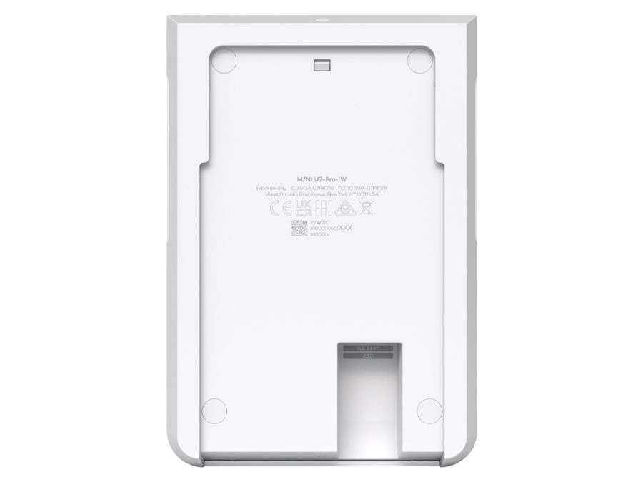 Ubiquiti UniFi WiFi 7 Tri-Band Pro In-Wall AP | U7-PRO-IW