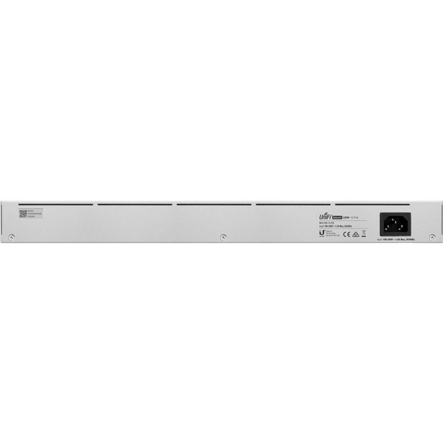Ubiquiti UniFi Switch 16 Port Gigabit 8PoE 42W 2SFP | USW-16-POE