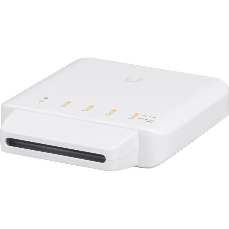 Ubiquiti UniFi Flex Switch 5 Port Gigabit 1PoE In 4PoE Out | USW-Flex