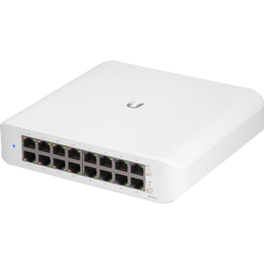 Ubiquiti UniFi Switch Lite 16 Port Gigabit 8PoE 45W | USW-Lite-16-POE
