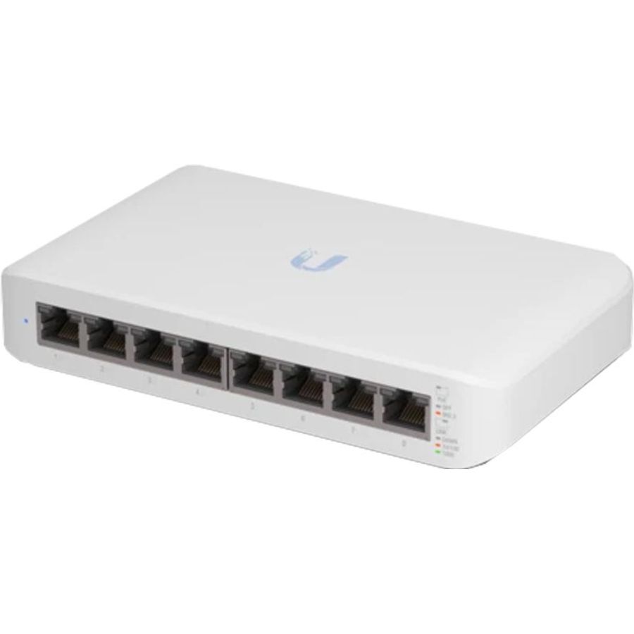 Ubiquiti UniFi Switch Lite 8 Port Gigabit 4PoE 52W | USW-Lite-8-POE