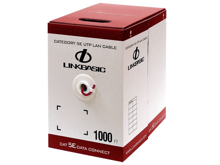 Linkbasic 305M Box Cat5e Solid UTP Network Cable
