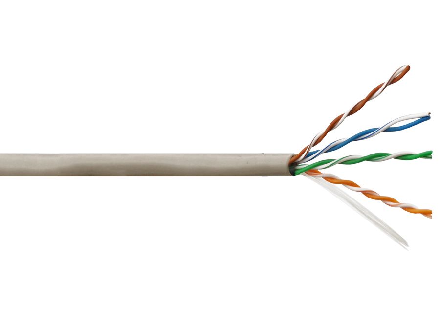 Linkbasic 500M Drum Cat5e Solid Grey UTP Network Cable