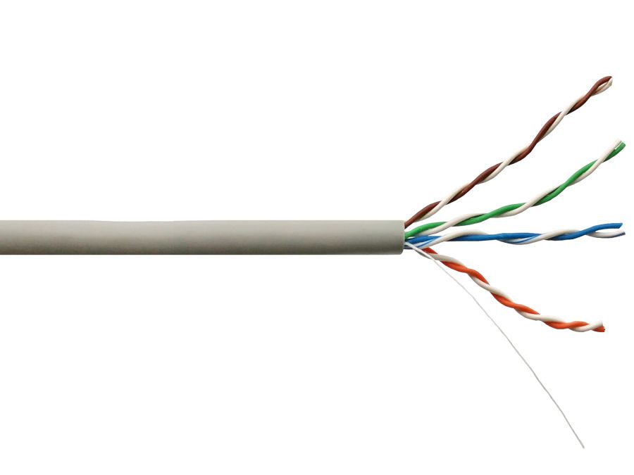 Scoop 305m Box Cat5e CCA Grey UTP Cable