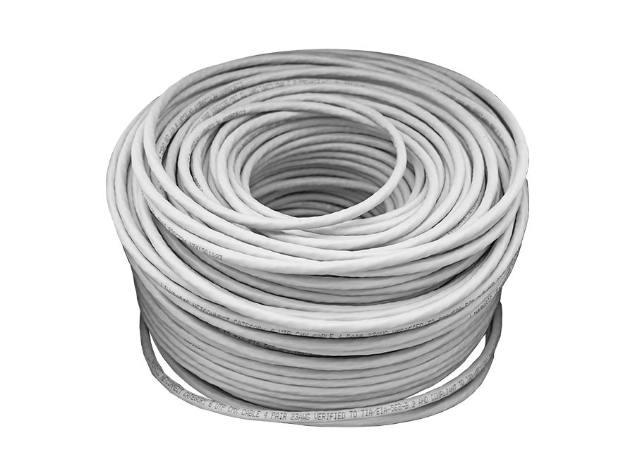 Linkbasic 100M Box Cat6 Solid Grey UTP Network Cable