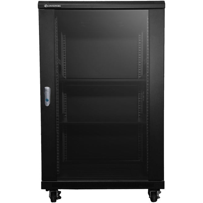 Linkbasic 18U 600 Deep Network Cabinet. 2 Fans & 2 Shelves