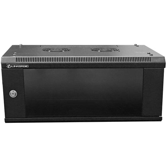 Linkbasic 4U Preassembled Fixed Wall Box Network Cabinet.