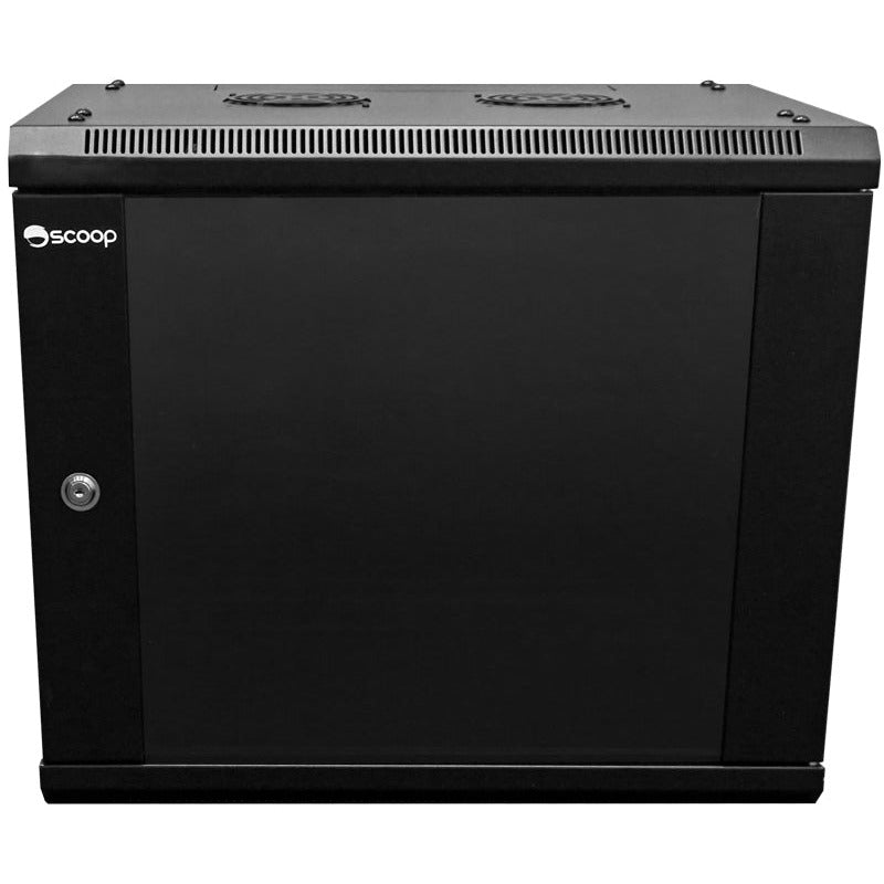 Linkbasic 9U Preassembled Fixed Wall Box Network Cabinet.
