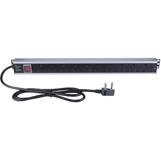 Linkbasic 10 Way Aluminium Moulded Rack Mount PDU