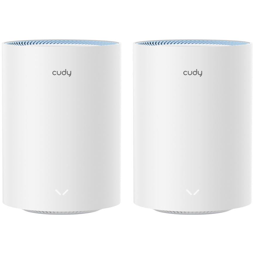 Cudy: AC1200 Dual Band Whole Home Wi-Fi Mesh Router System, Model: M1200 2-pack