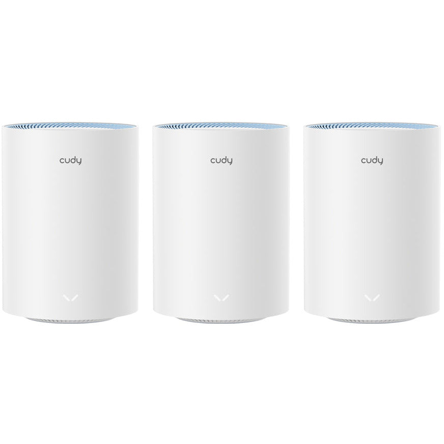 Cudy Dual Band AC 1200Mbps Fast Ethernet Mesh Router 3 Pack | M1200 (3-Pack)