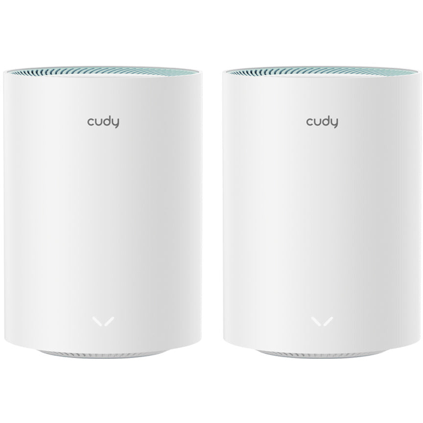 Cudy Dual Band WiFi 5 1200Mbps Gigabit Mesh Router 2 Pack | M1300 (2-Pack)