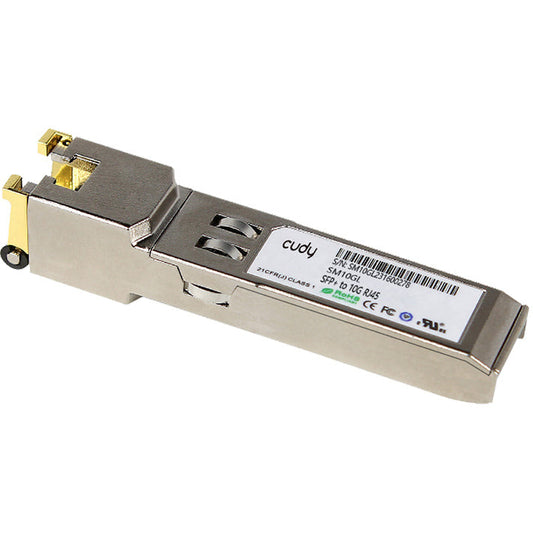 Cudy SFP+ to RJ45 10Gbps Ethernet Module | SM10GL