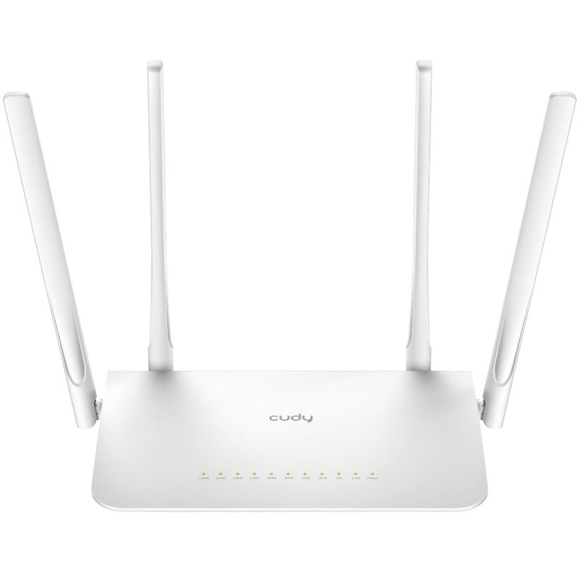 Cudy Dual Band WiFi 5 1200Mbps 5dBi Gigabit Mesh Router | WR1300
