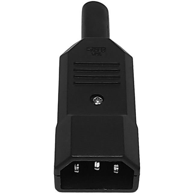 Male IEC 10A Connector