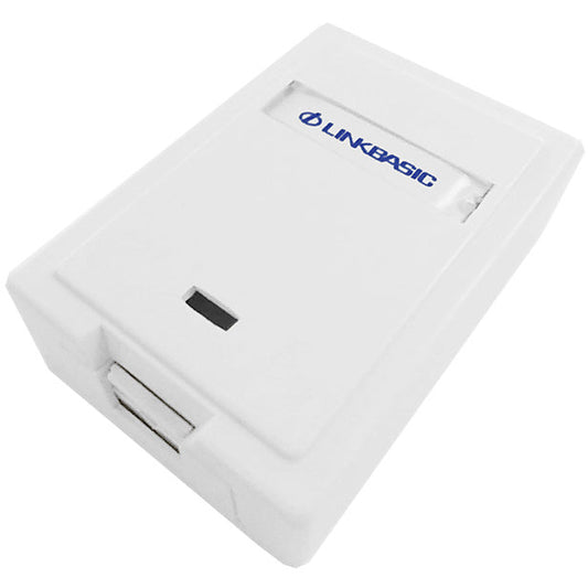 Linkbasic Cat5e Single Surface Mount Box. (Termination)