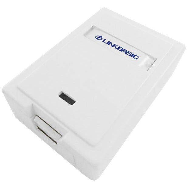Linkbasic Cat6a Single Surface Mount Box. (Termination)