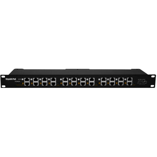 12 Port Gigabit Passive PoE Injector