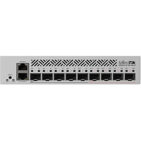 MikroTik Cloud Router Switch 5 Port SFP 4 SFP+ | CRS310-1G-5S-4S+IN