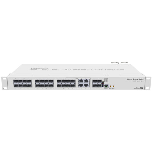 MikroTik Cloud Router Switch 20 Port SFP 4SFP+ 4 Gigabit/SFP Ports | CRS328-4C-20S-4S+RM