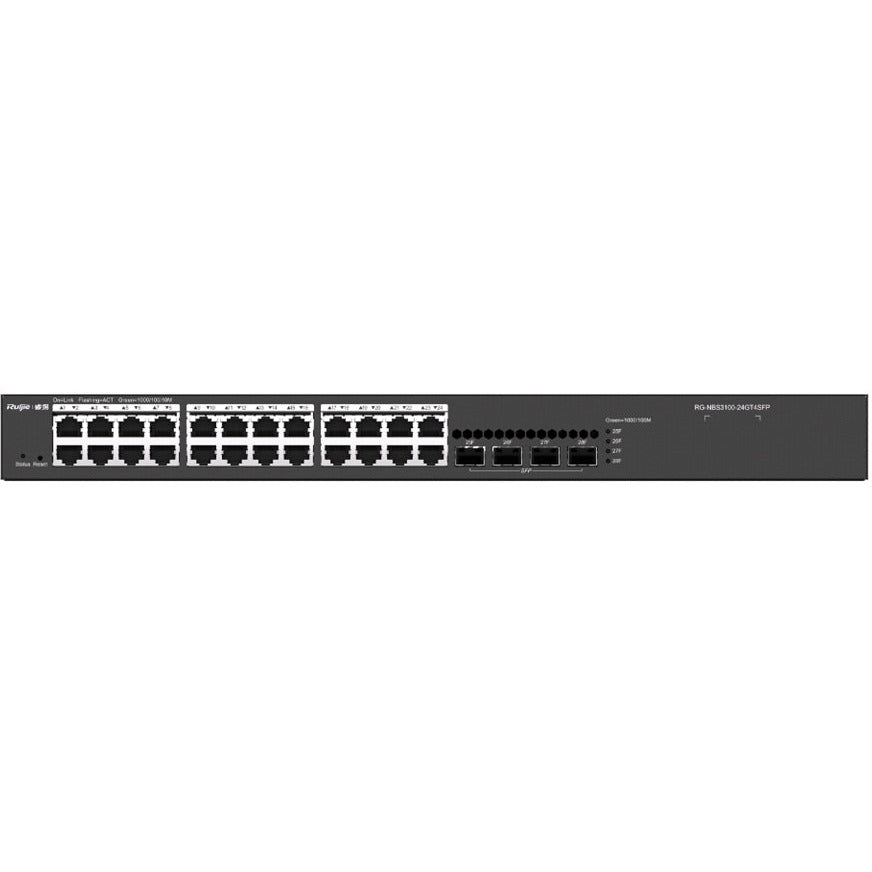 Reyee 24 Port Gigabit 4SFP Layer 2+ Smart Switch | RG-NBS3100-24GT4SFP
