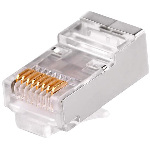 Linkbasic RJ45 Cat5e Shielded FTP Modular Plug. (Termination) x 50 plugs.