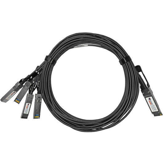 Scoop Breakout Cable 3m 1 QSFP to 4 SFP+ Uplink Cable