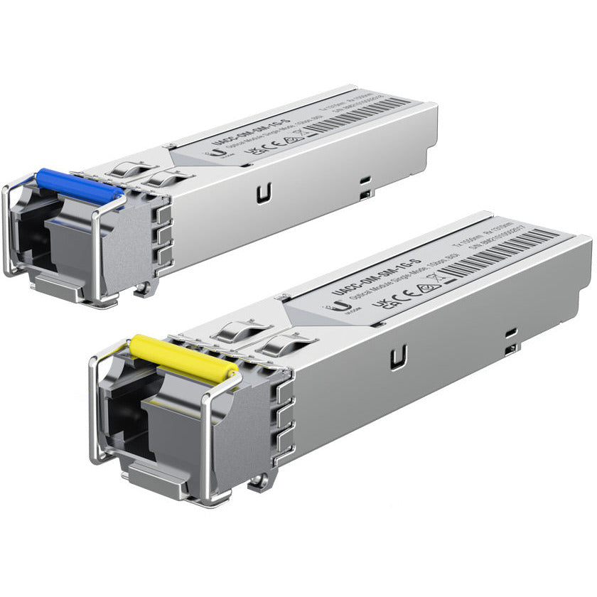 Ubiquiti Single Mode 1.25G LC Bi-Directional SFP 3km | UACC-OM-SM-1G-S-2