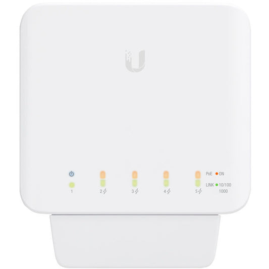 Ubiquiti UniFi Flex Switch 5 Port Gigabit 1PoE In 4PoE Out | USW-Flex